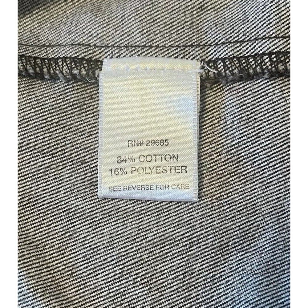 Pendleton Black Jean Jacket Button Denim Cotton B… - image 7